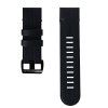 9808 2 reminek pro garmin quickfit silikon kozeny 22mm cerny