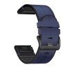 9814 reminek pro garmin quickfit silikon kozeny 22mm modry
