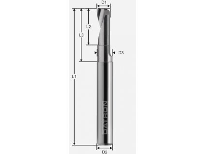 Jednobritá fréza 4v1; D1=6,0 / D2=6,0 / L1=45 / L2=13,0