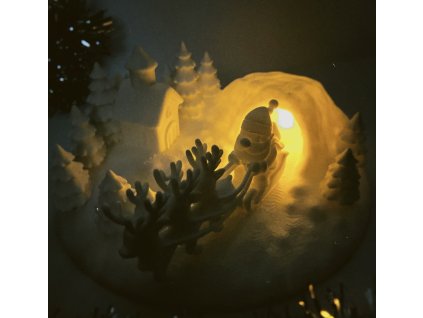 3D Tlačená Vianočná dekorácia