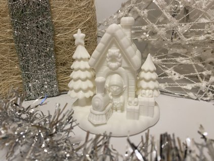 3D Tlačená vianočná dekorácia