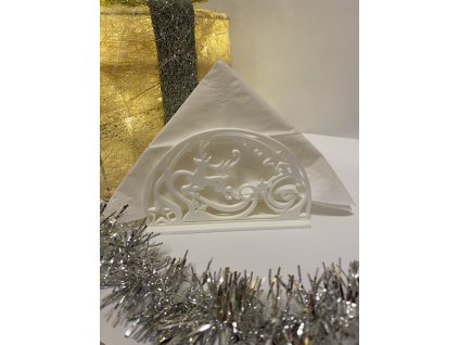 3D Tlačený vianočný držiak na servítky