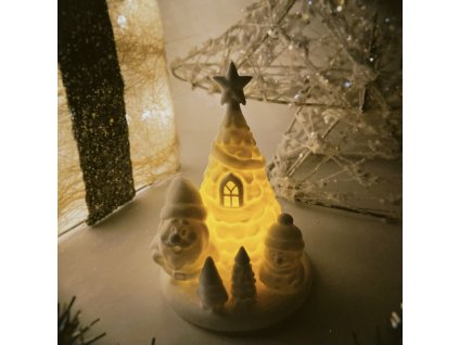 3D Tlačená vianočná dekorácia