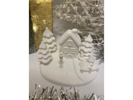 3D Tlačená vianočná dekorácia