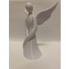 3D Tlačená Anjel - Veľká dekoračná figúrka