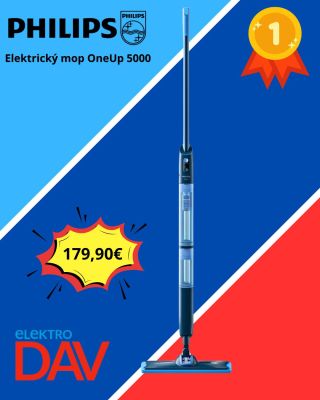 🔥 UPRATOVANIE BEZ NÁMAHY 🔥 Philips OneUp 5000 teraz len za 179,90 € 😍 🧼 rýchle a efektívne čistenie ✨ lesklé podlahy bez...