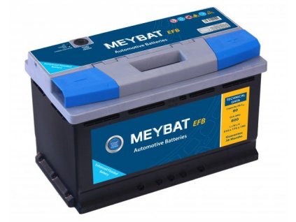 Autobaterie MEYBAT START-STOP EFB 80Ah