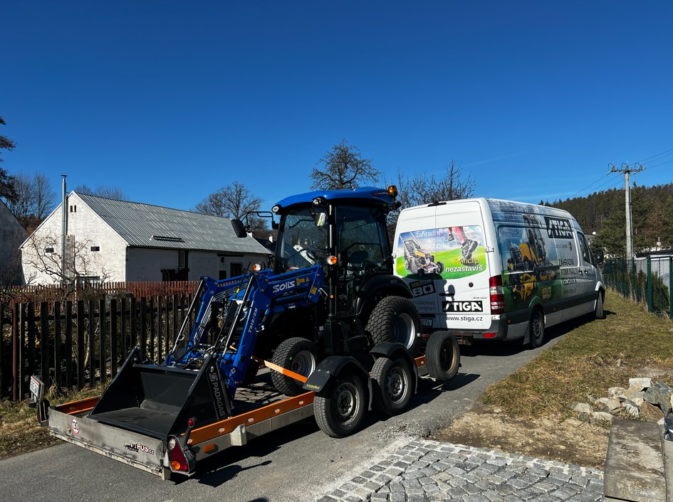 Předání traktoru SOLIS