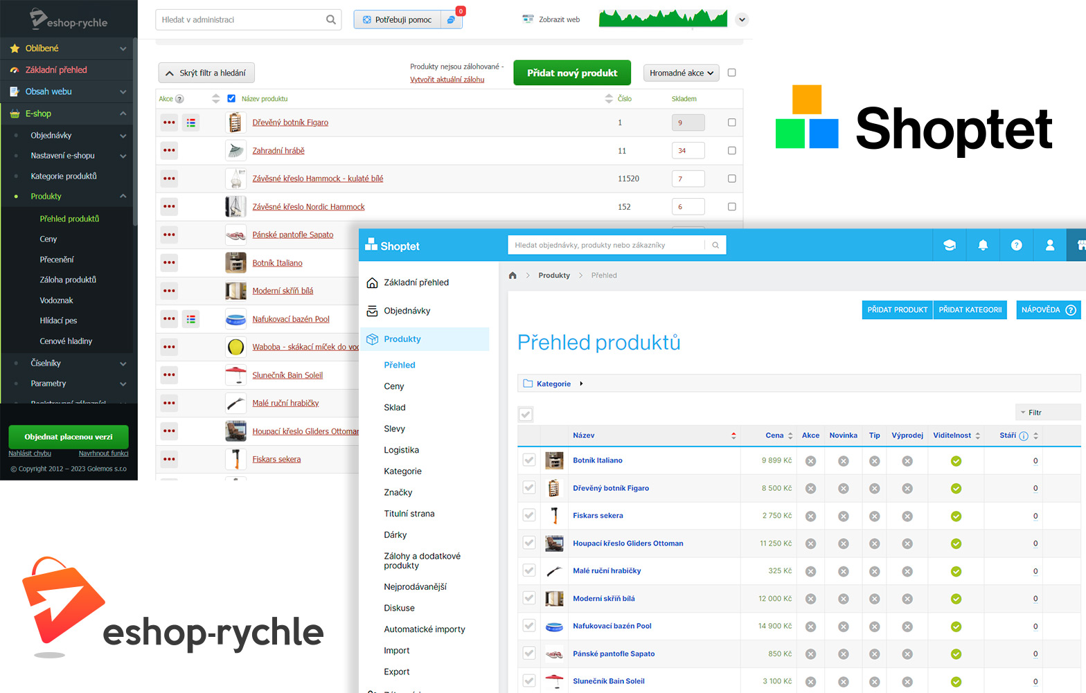 5 kroků, jak přesunout data z Eshop-rychle na Shoptet