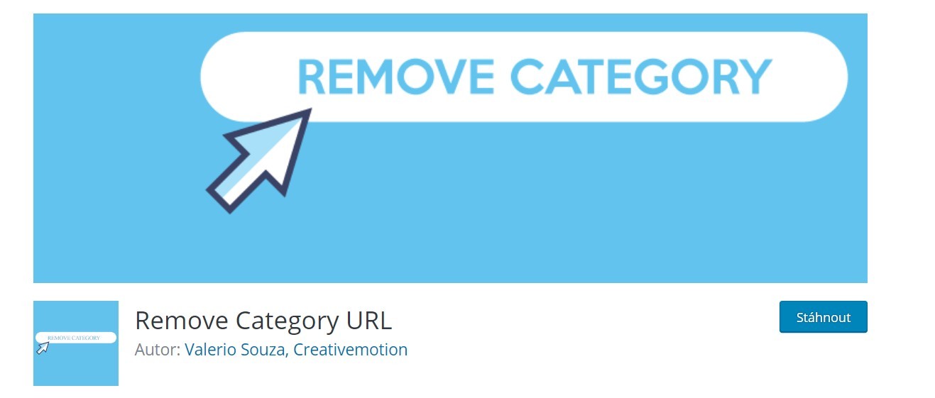 Jednoduchá cesta, jak na WordPressu odebrat "category" z url adresy