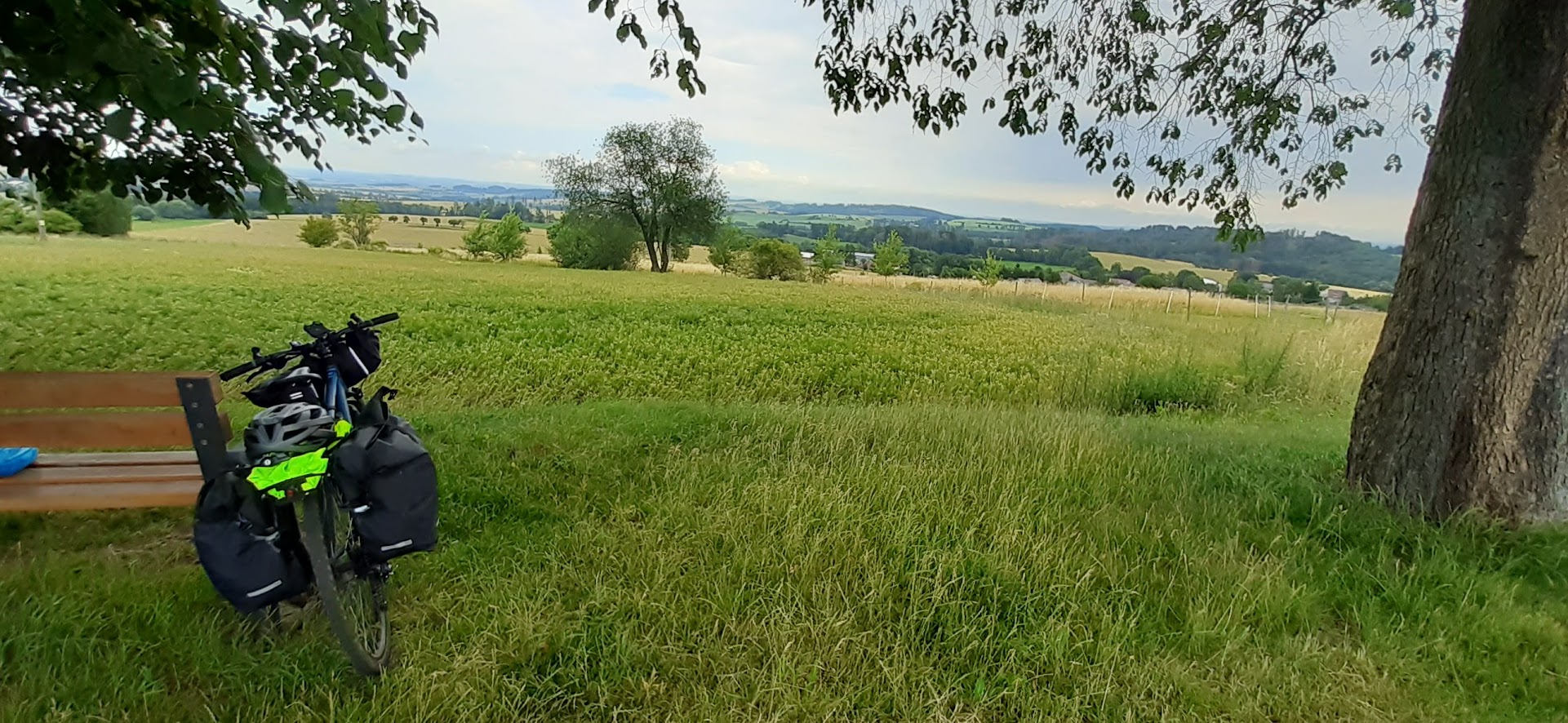 Brno - Tábor - Žďár nad Sázavou (červenec 2022, 390 km)