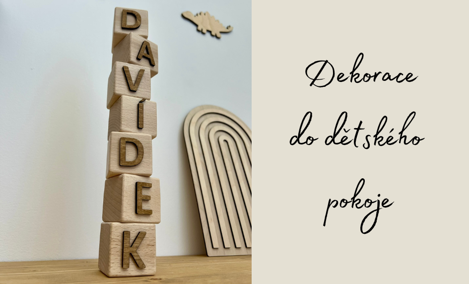 Dekorace do dětského pokoje