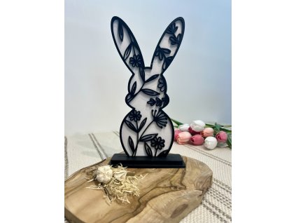 Zajíček černo-bílý