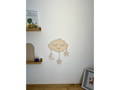 Mráček se zavěšenými hvězdičkami