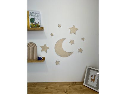 Měsíček s hvězdičkami - set