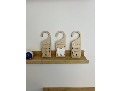 Cedulka na kliku - pro zoubkovou vílu