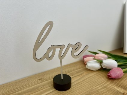 Dortový zápich "love"