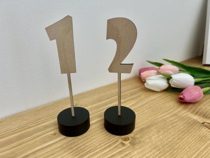 Číslo na narozeninový dort - hranaté