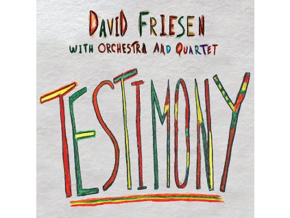 jazz CD with signature David Friesen Testimony