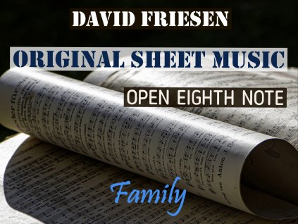 jazz sheet music Open Eighth Note Family