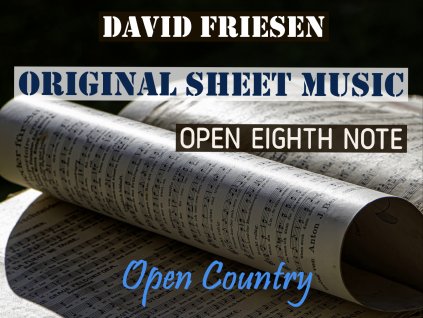 jazz sheet music Open Eighth Note Open Country