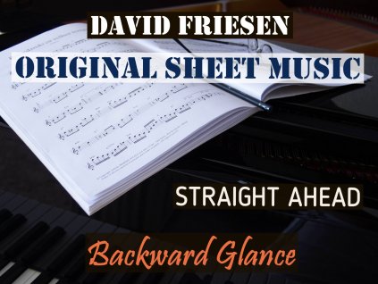 jazz sheet music STRAIGHT AHEAD Backward Glance