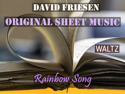 jazz sheet music Waltz Rainbow Song