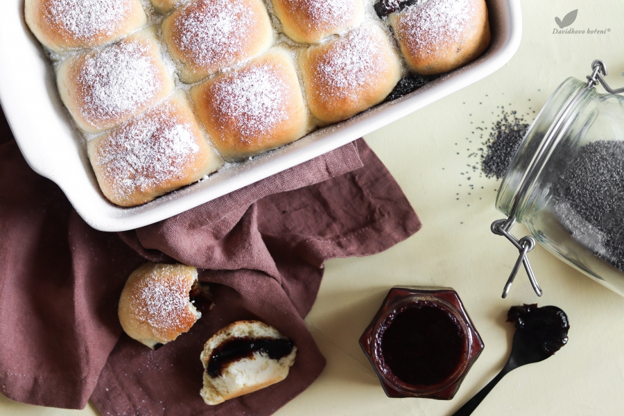 Veganské kynuté buchty