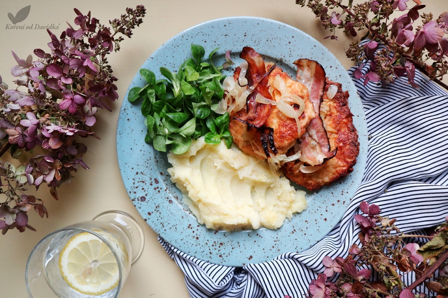 Pečené obrácené řízky