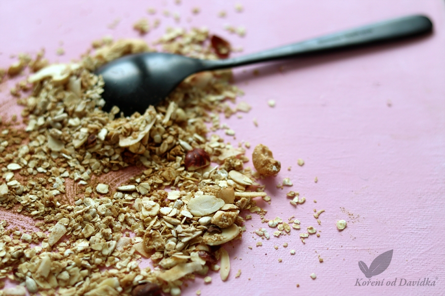Domácí granola se skořicí