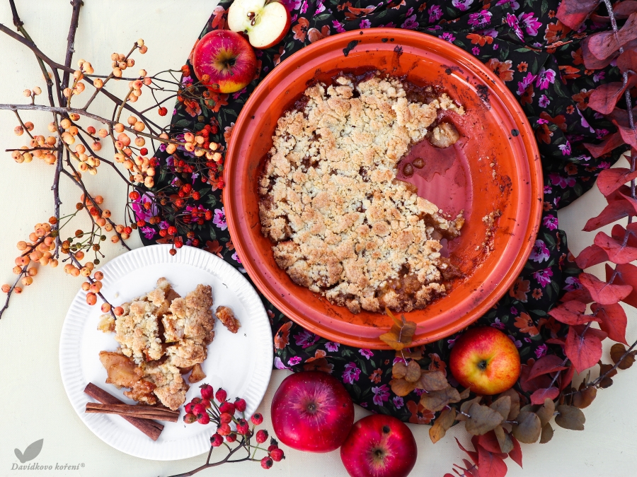 Jablečný crumble