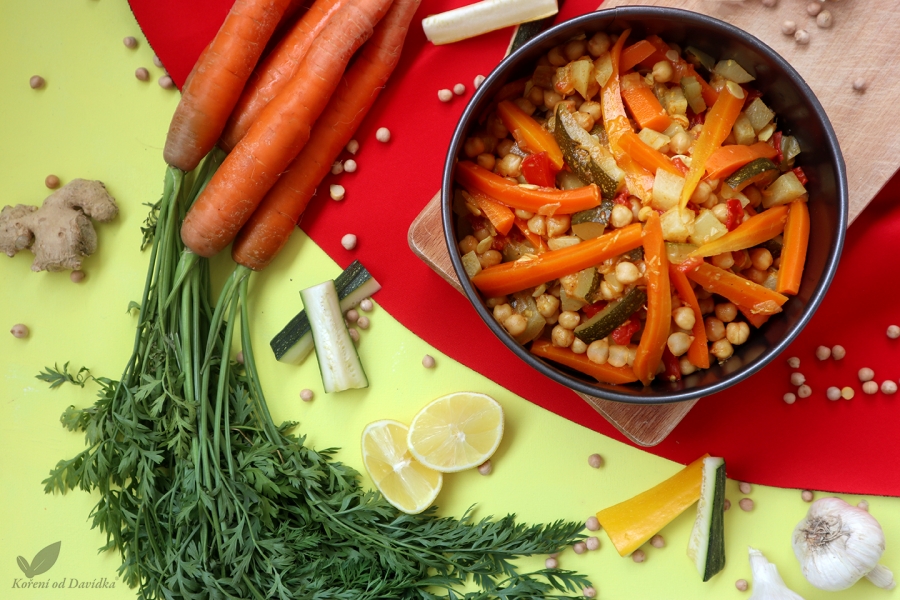 Zeleninový tajine s cizrnou