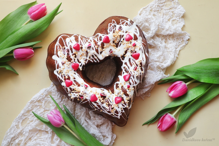 Valentýnská bábovka