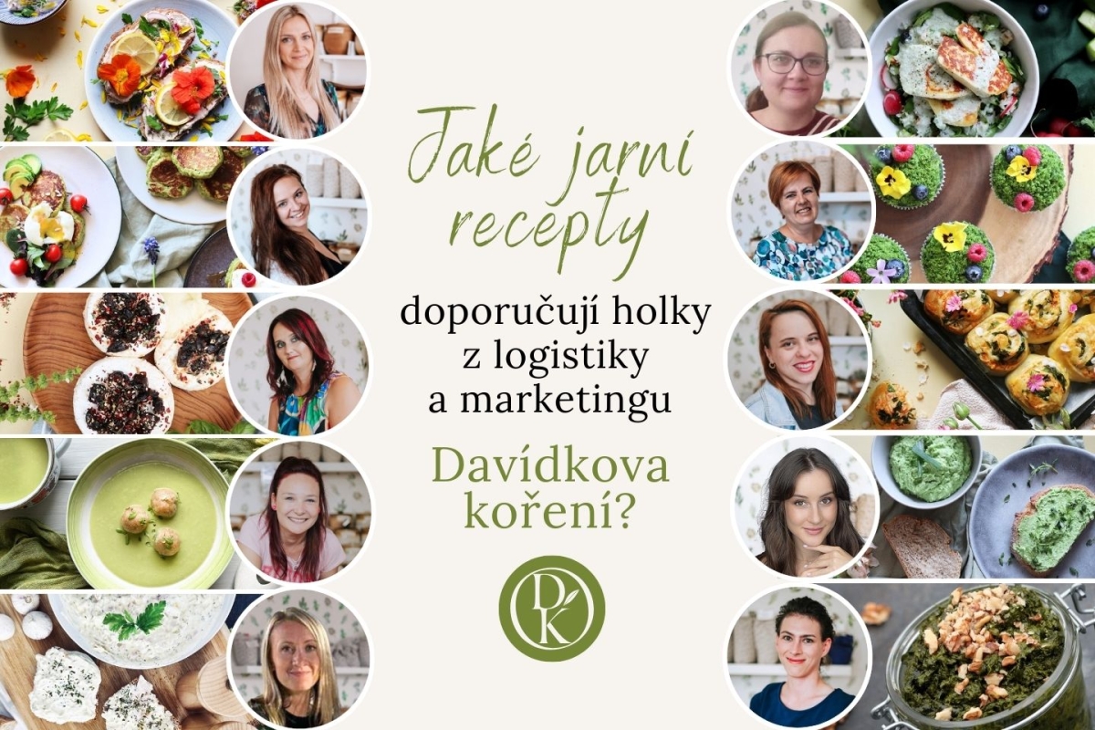 JAKÉ JARNÍ RECEPTY DOPORUČUJÍ HOLKY Z LOGISTIKY A MARKETINGU DAVÍDKOVA KOŘENÍ?