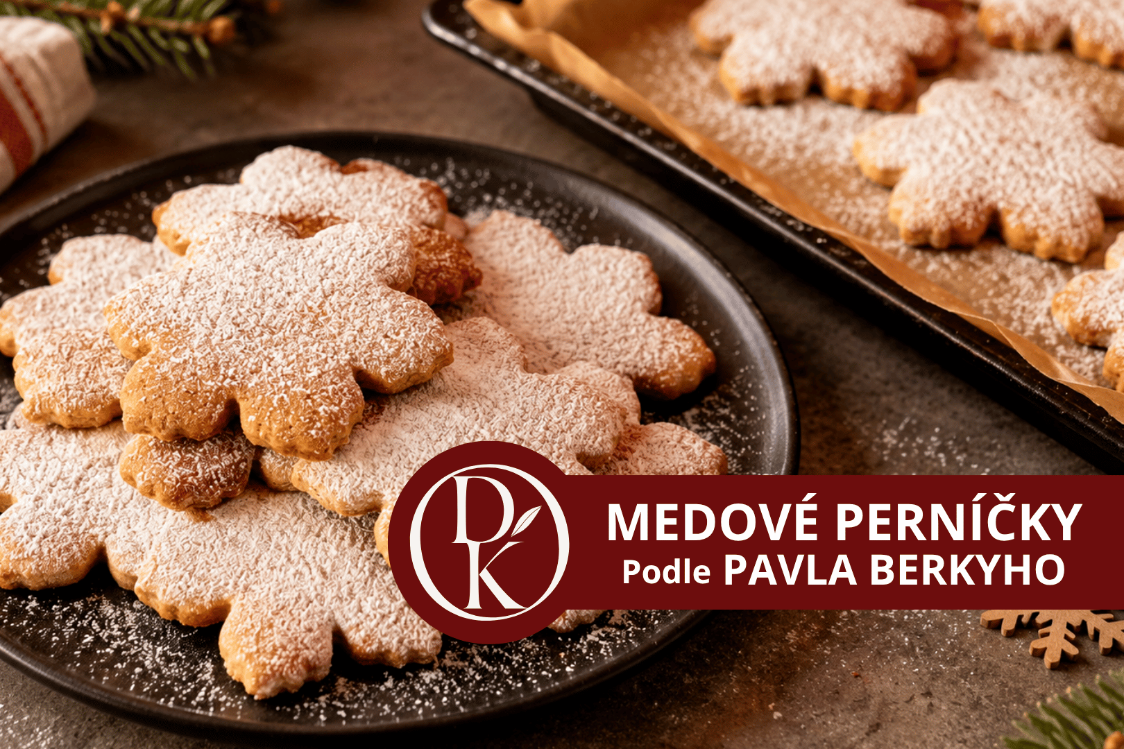 Medové perníčky podle Pavla Berkyho. A KitchenAid pod stromeček?