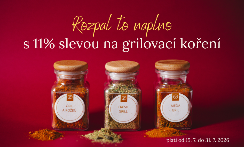 sleva na gril koření 11 %
