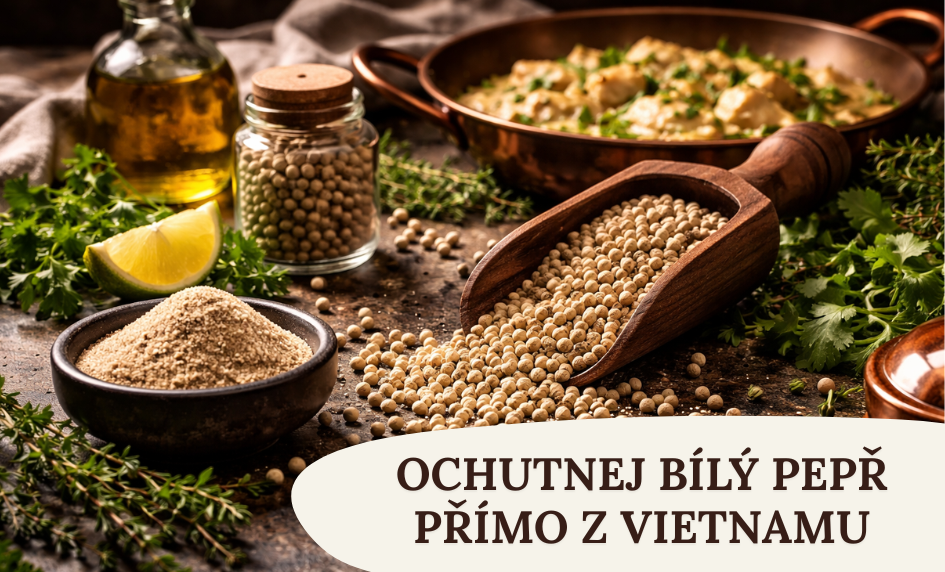 pepř bílý