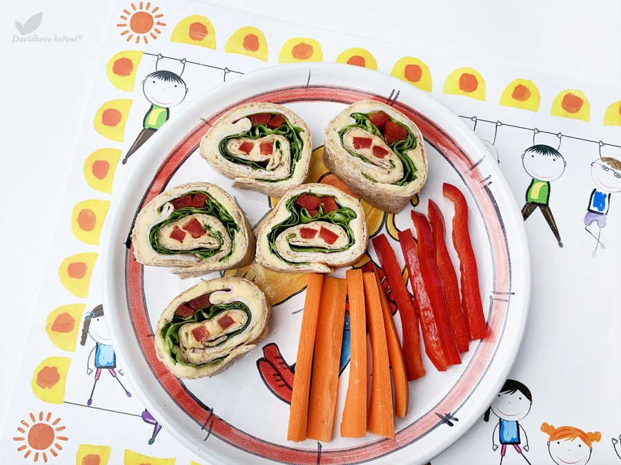 Cícerové slimáky z tortilly