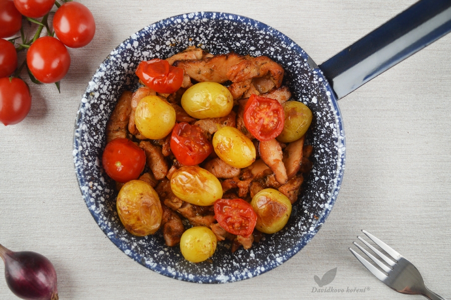 Morčacia živánska s paradajkami podľa našej Elišky