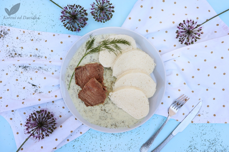 Poctivá kôprová omáčka s hovädzím mäsom