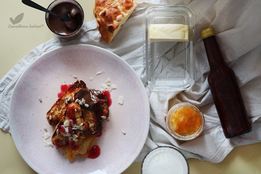 🇺🇸 French toast z vianočky