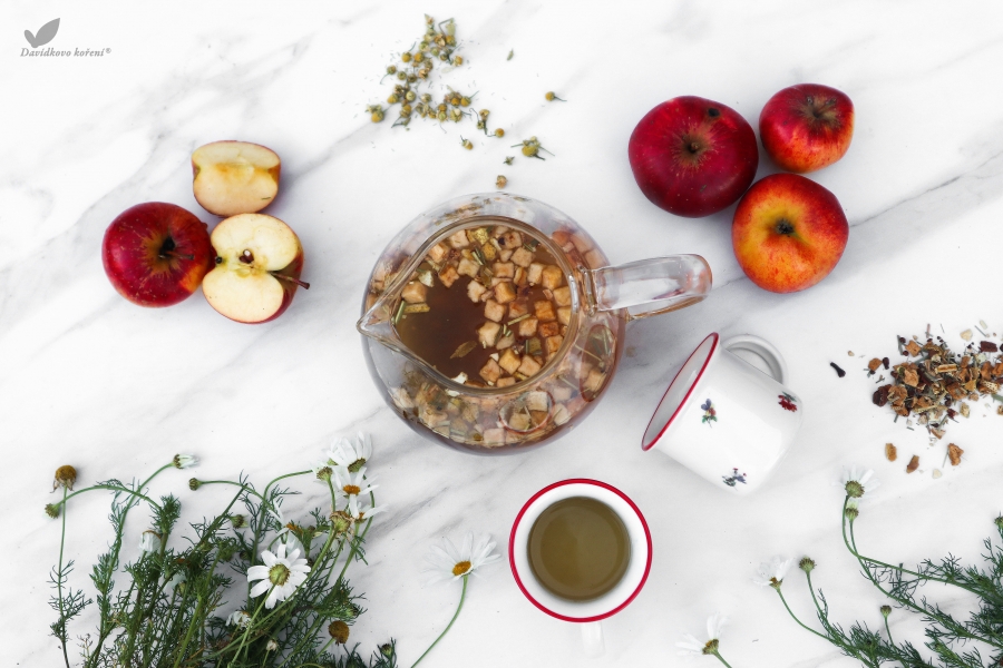 Harmančekový ľadový čaj