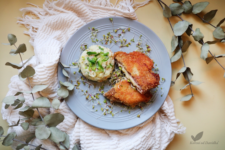 Teľací Cordon Bleu