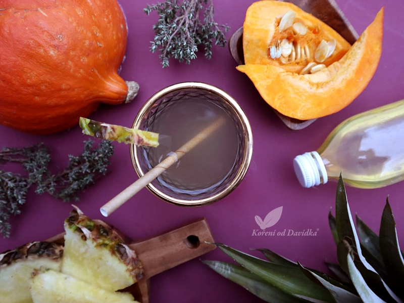 Sirup Hokaido, Ananas, Tymián