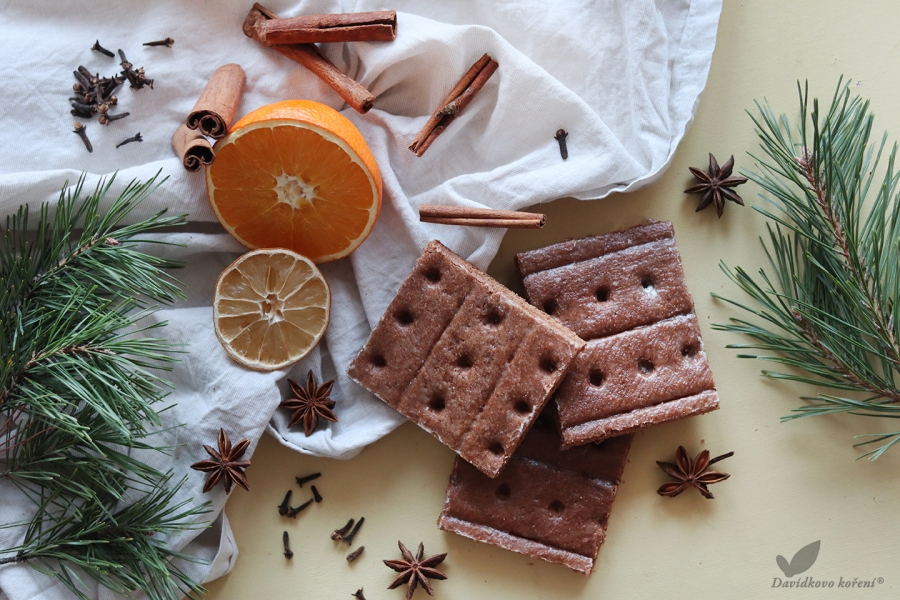 Perníkové rezy s pomarančovou glazúrou