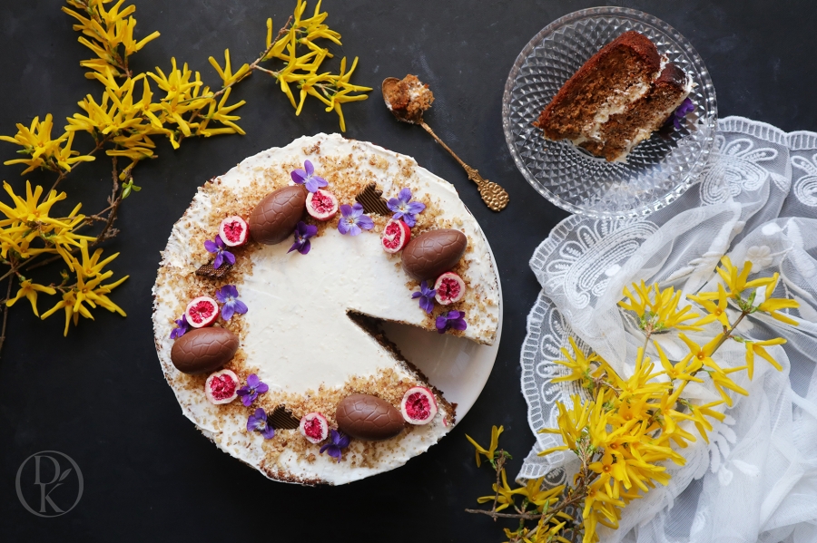 Mrkvová torta s orechami a vôňou korenia do múčnikov