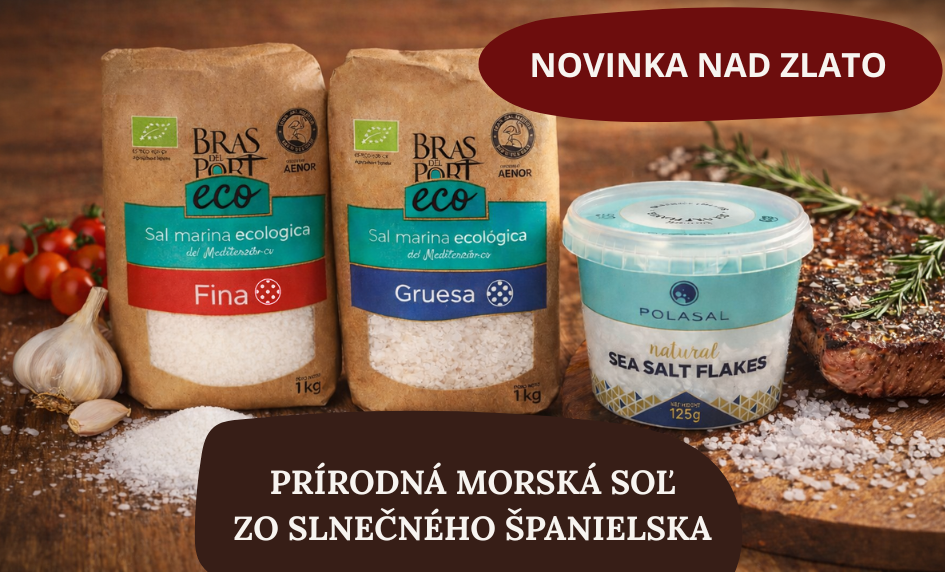 sol hrubá, jemná, vločky