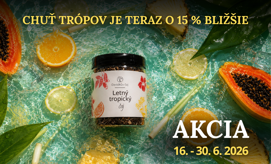 letný tropický čaj