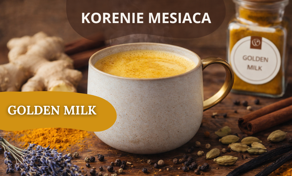 korenie mesiaca Golden milk