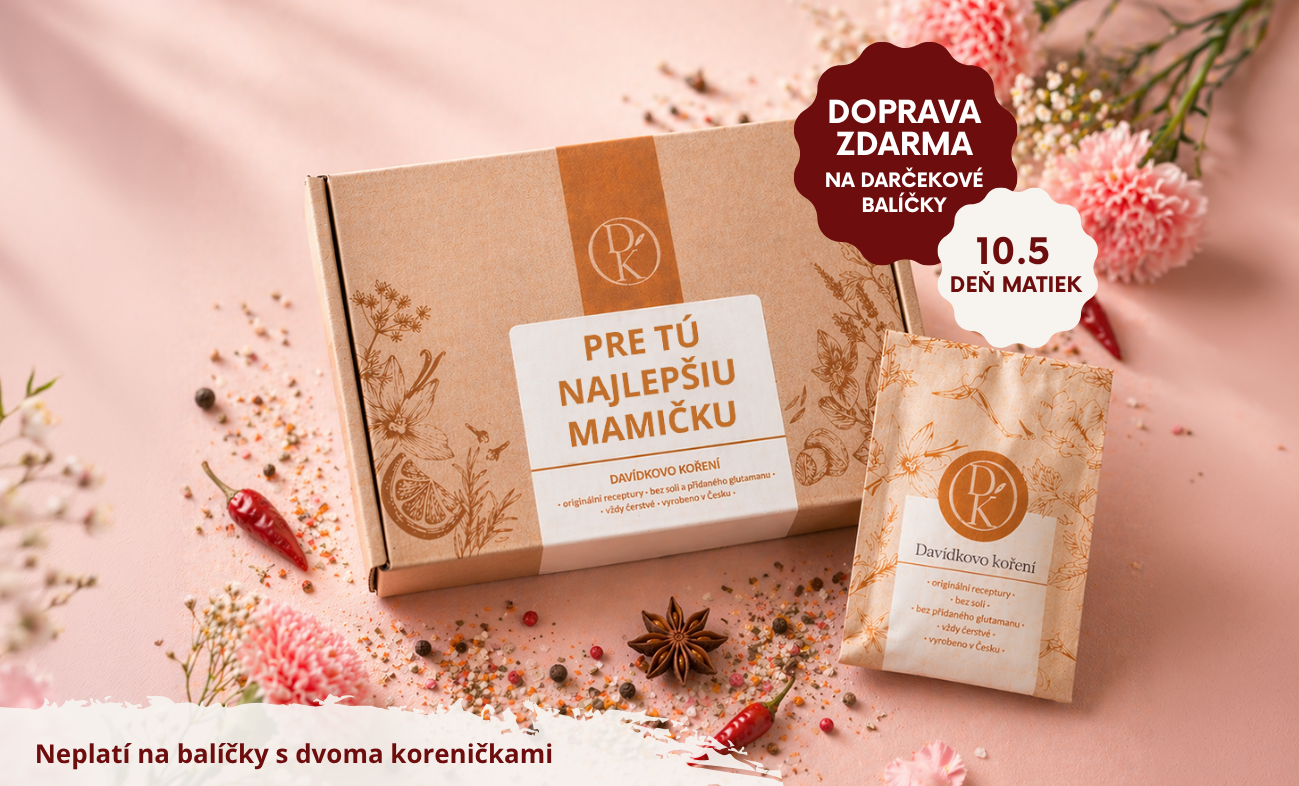 doprava zdarma na darčekové balíčky